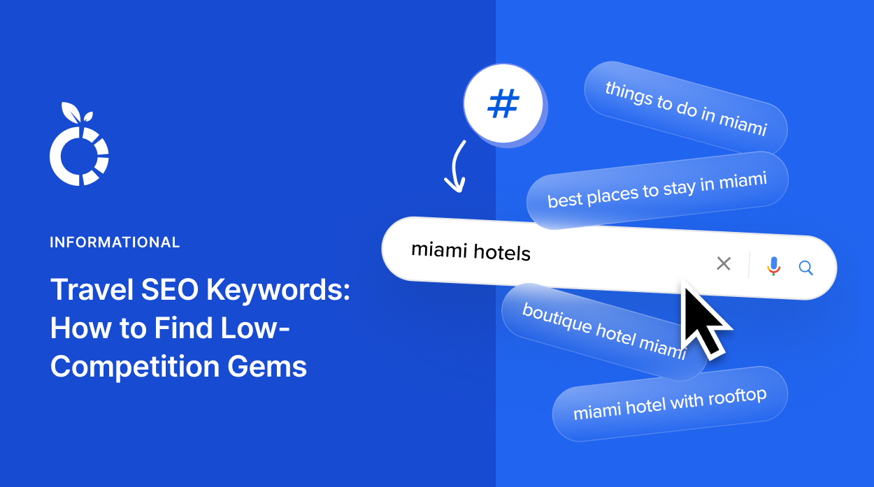 Travel SEO keywords: how to find low-competition gems.